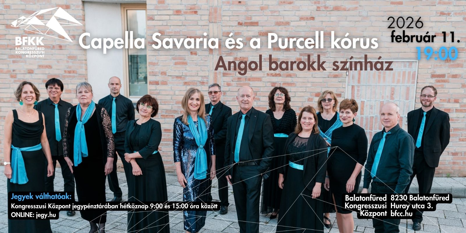 Capella Savaria és a Purcell Kórus <br> Angol barokk színház <br> 2026.február 11. Balatonfüred