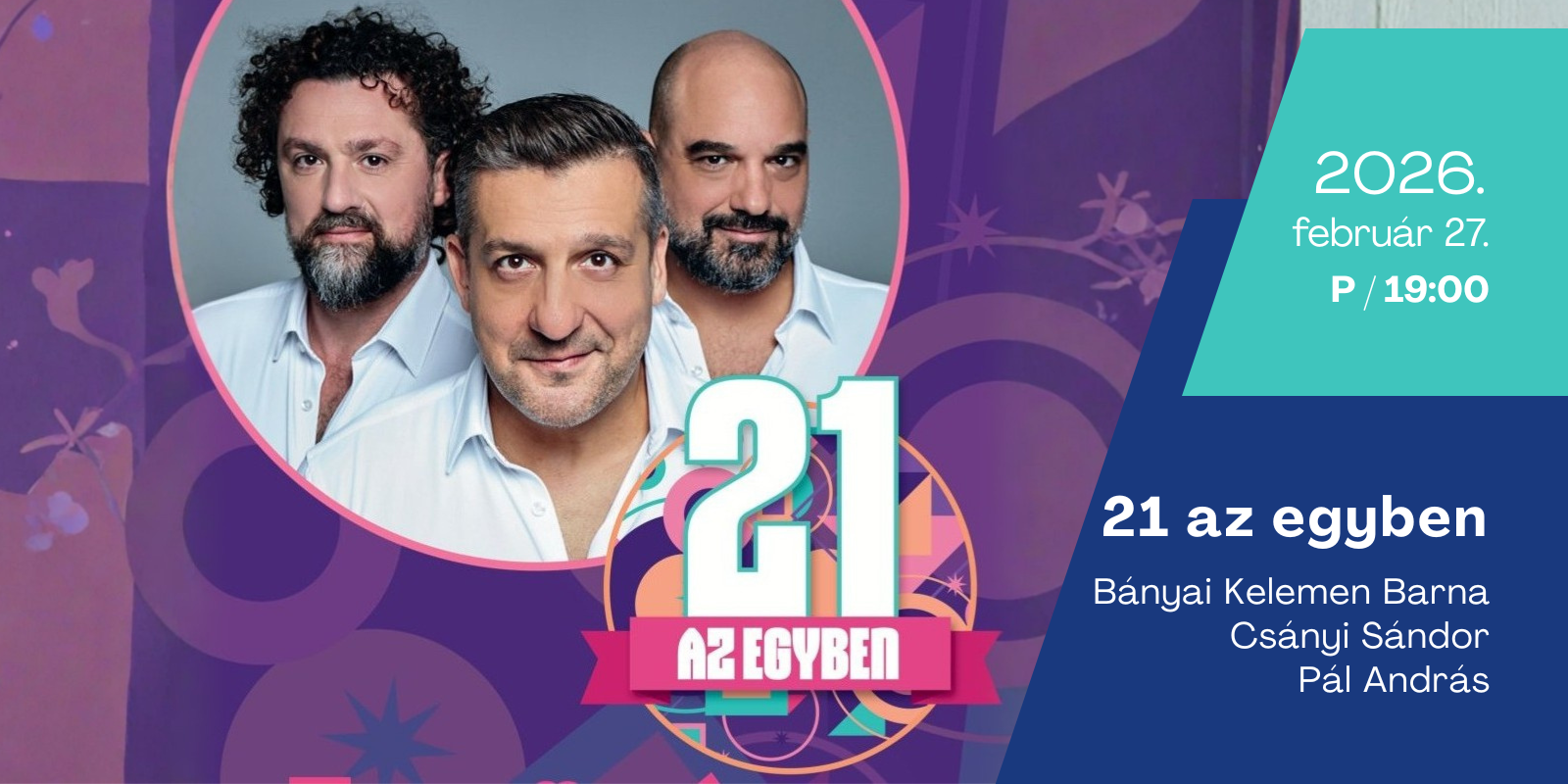 21 az egyben - vígjáték Balatonfüred